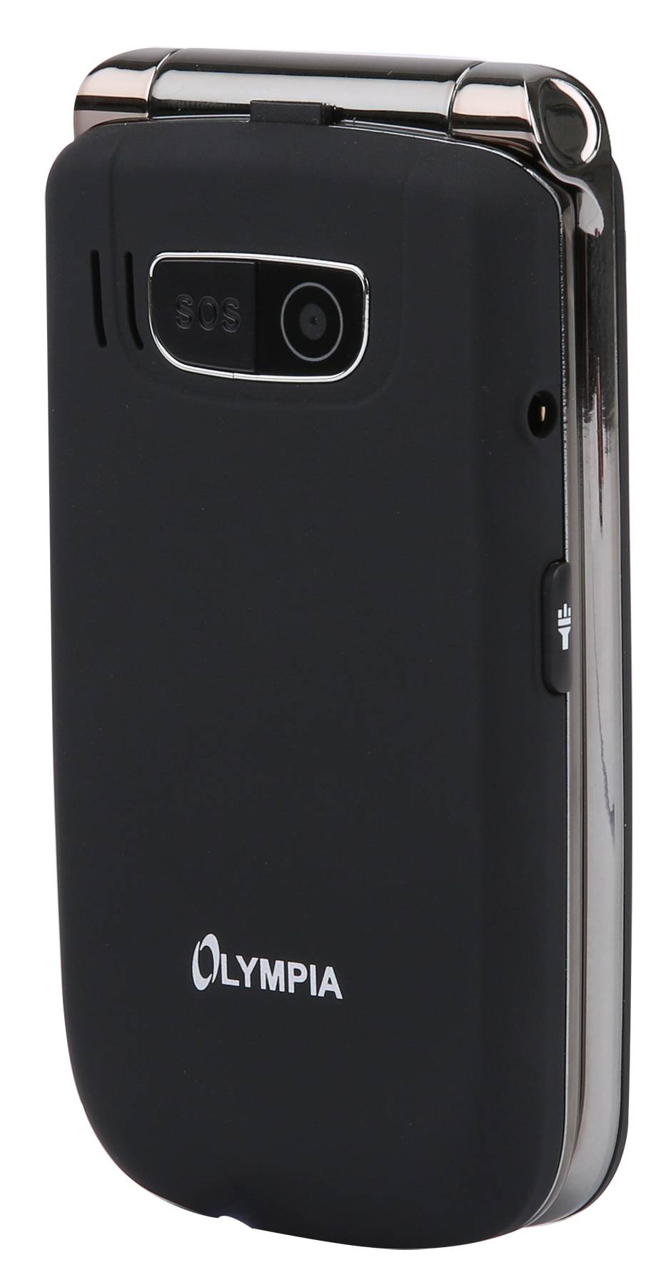 Olympia Style View, Klappgehäuse, Dual-SIM, 6,1 cm (2.4 Zoll), Bluetooth, 600 mAh, Schwarz, Grau, Silber