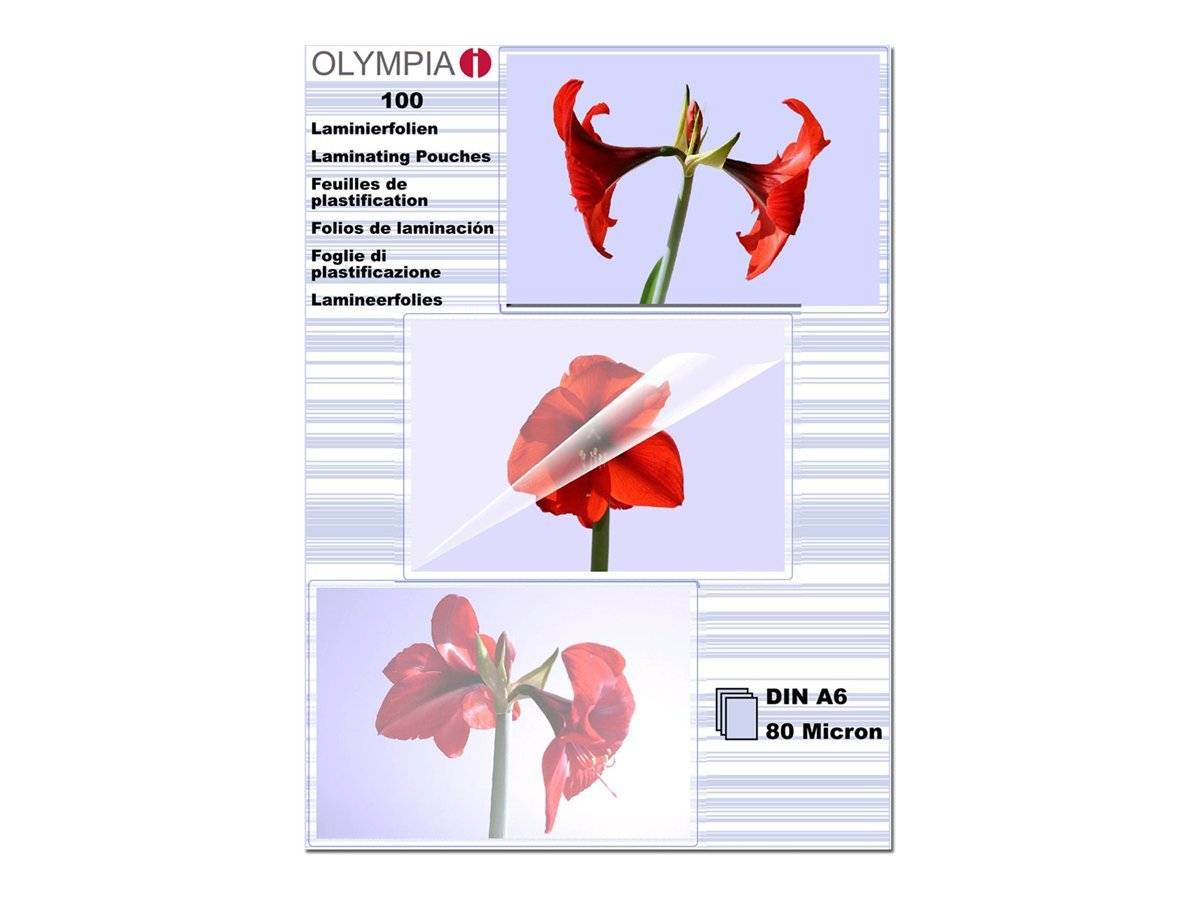 OLYMPIA - Durchsichtig - A6 (105 x 148 mm) 100