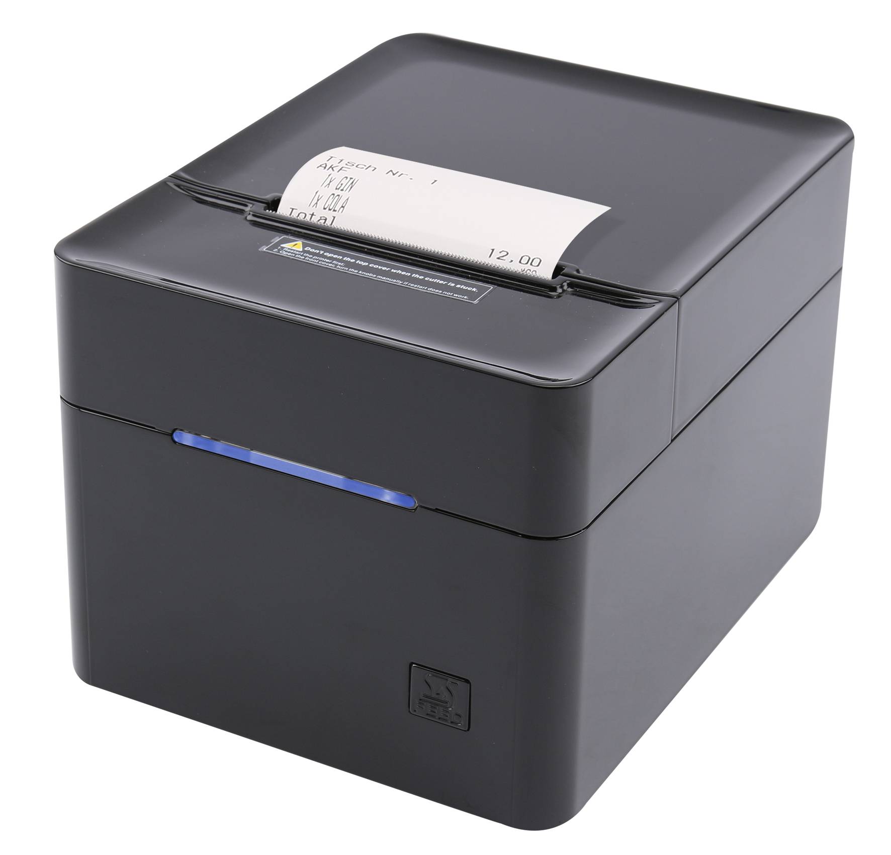 Olympia 947990055, Direkt Wärme, POS-Drucker, 250 mm/sek, 12 x 24 mm, 8 cm, 8 cm