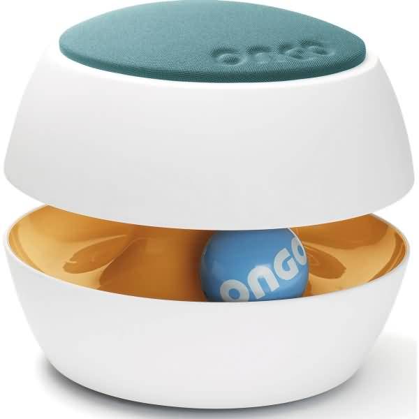 Sitzhocker Kit 30cm Gabriel Atlantic weiß/petrol/orange