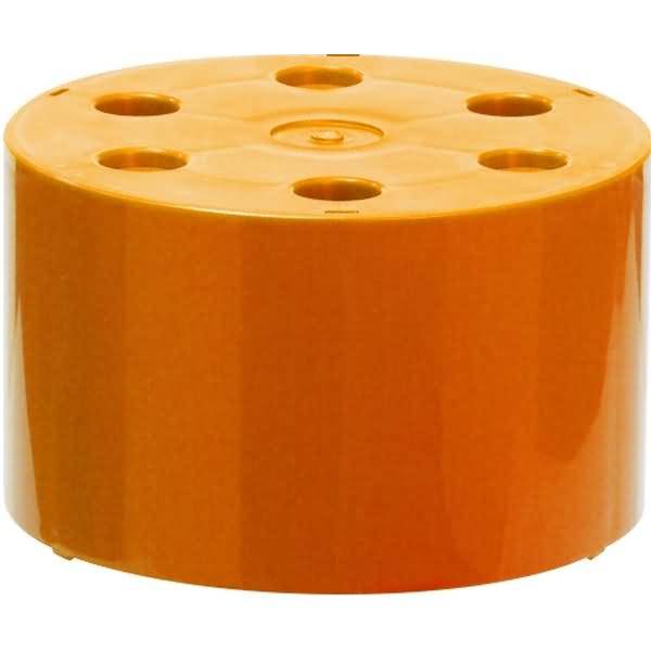 Höhenbausatz für Sitzhocker Kit 8cm orange