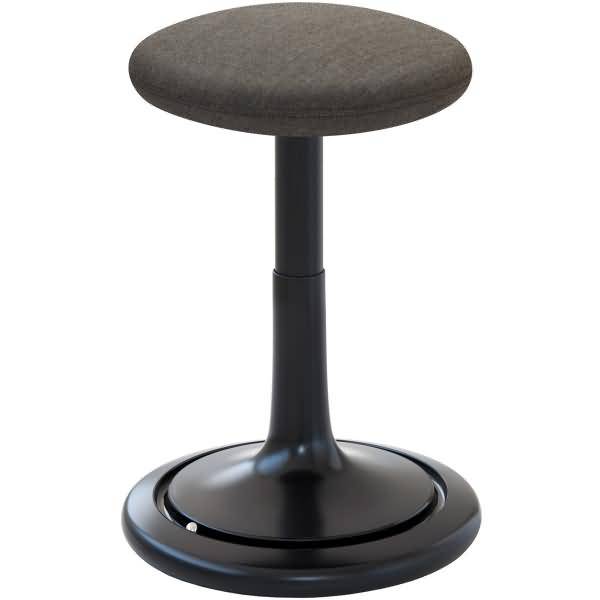Sitz- und Stehhocker Classic tall 55-77cm Kvadrat remix schwarz/salt & pepper/schwarz