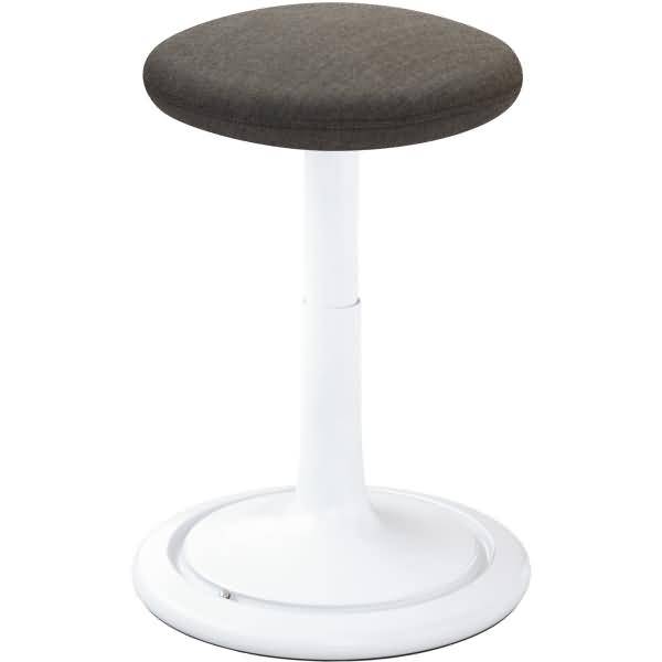 Sitz- und Stehhocker Classic regular 42-64cm Kvadrat remix weiß/salt & pepper/weiß