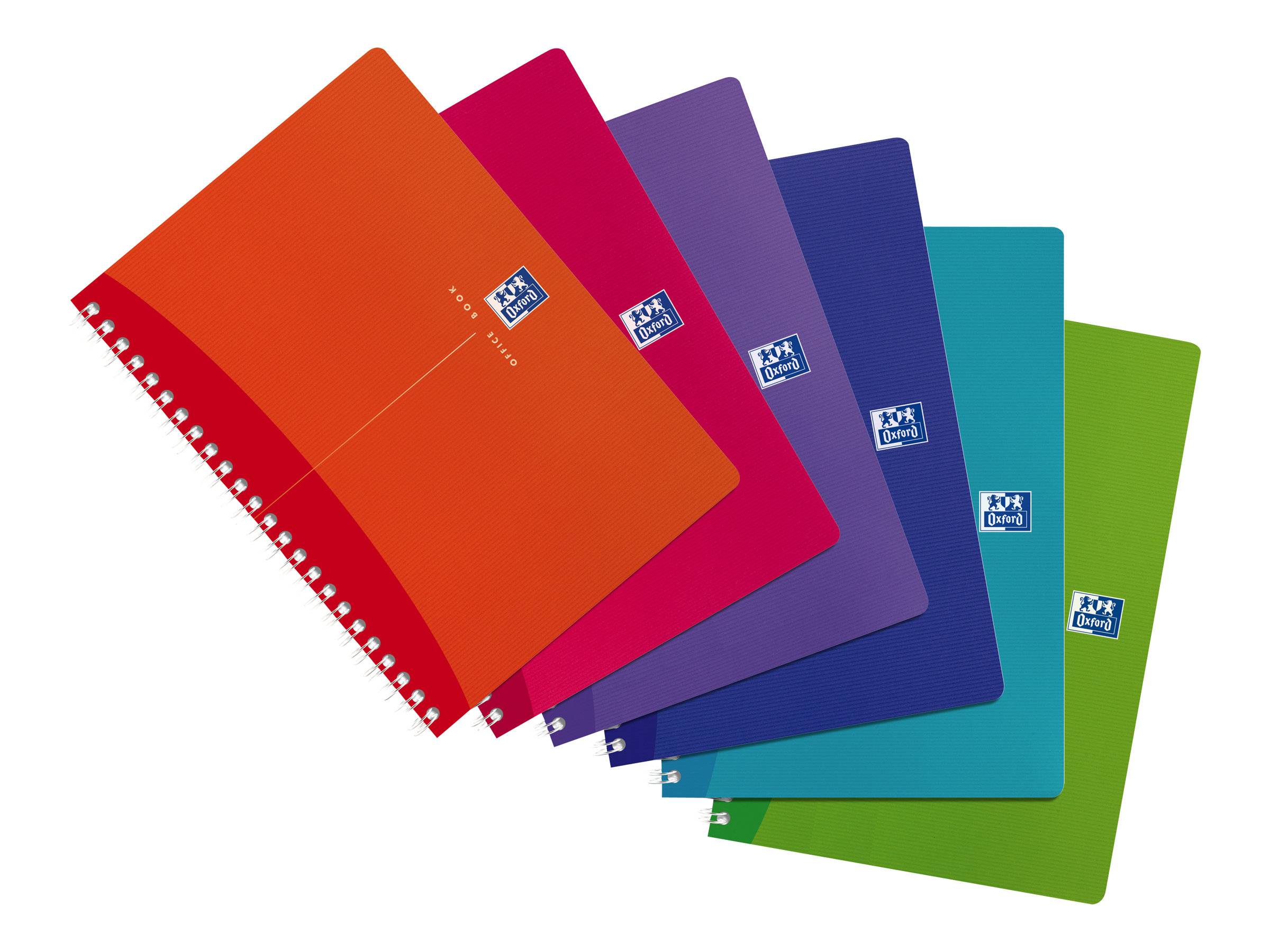 ELBA Oxford Office MyColour - Kleines Notizbuch - drahtkammgebunden