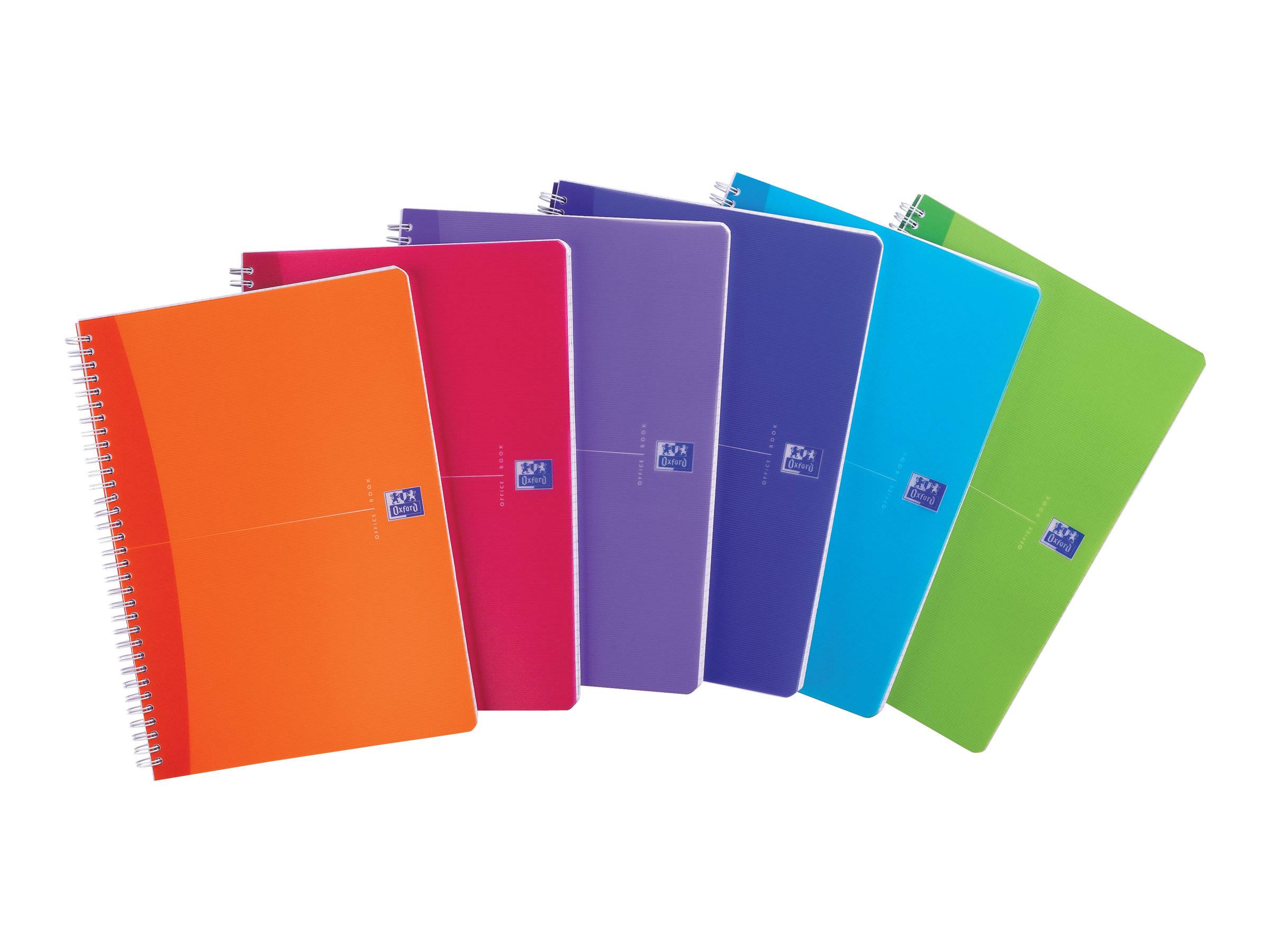 ELBA Oxford Office MyColour - Kleines Notizbuch - drahtkammgebunden