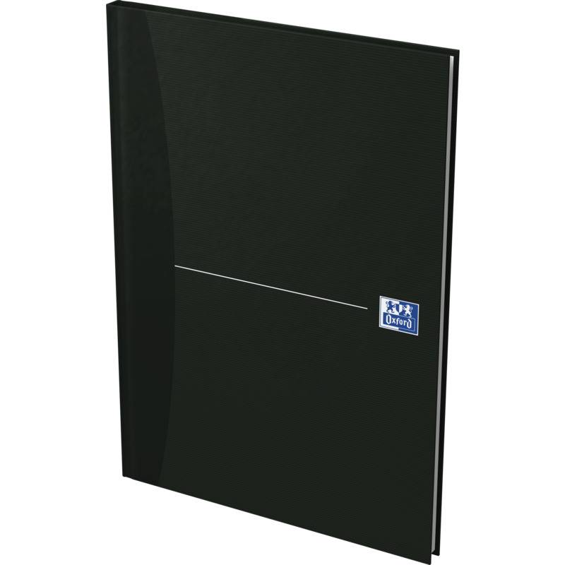 Oxford Notizbuch "Smart Black" - gebunden, DIN A4, blanko