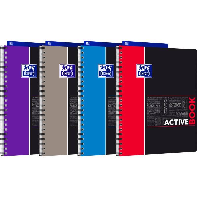 Oxford Studium Collegeblock "ACTIVEBOOK", A4+, kariert