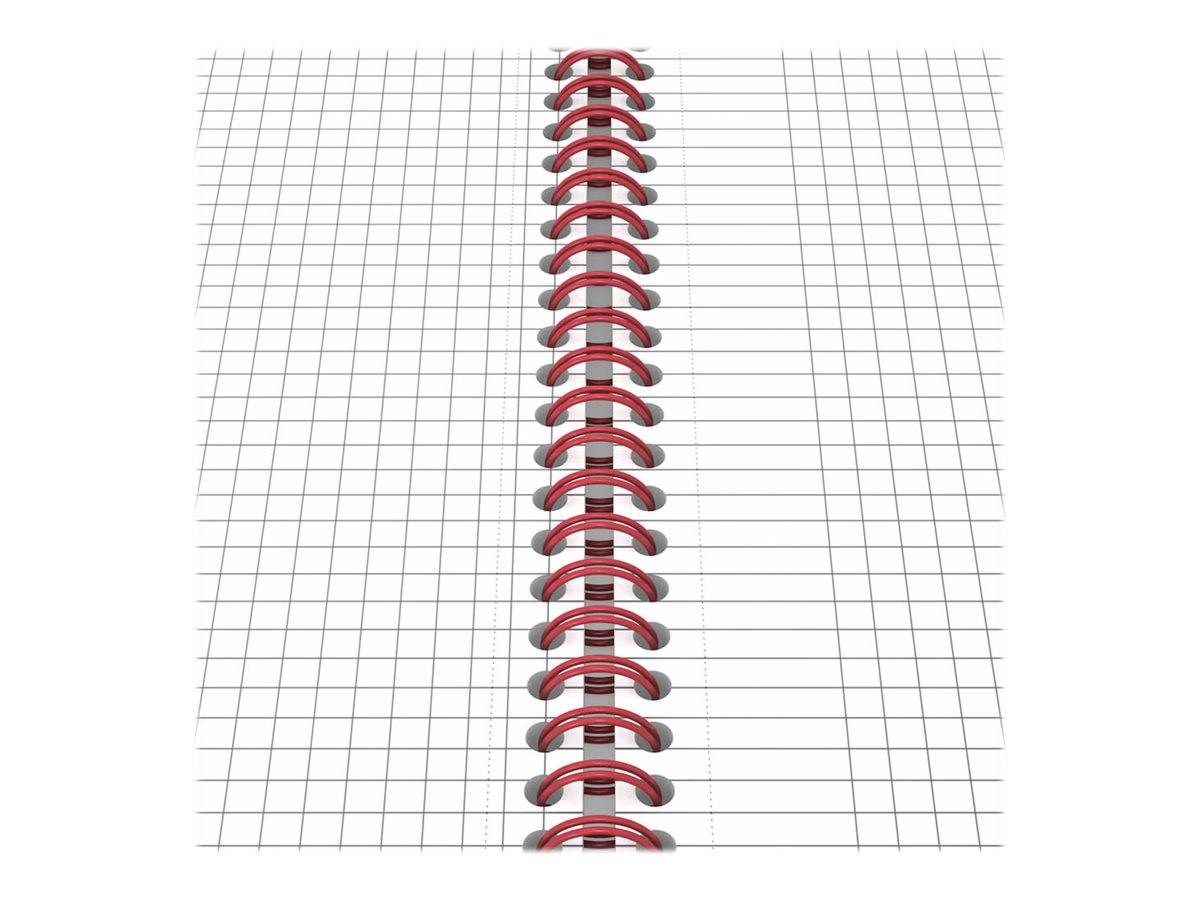 Oxford Black n' Red - Notizbuch - drahtkammgebunden