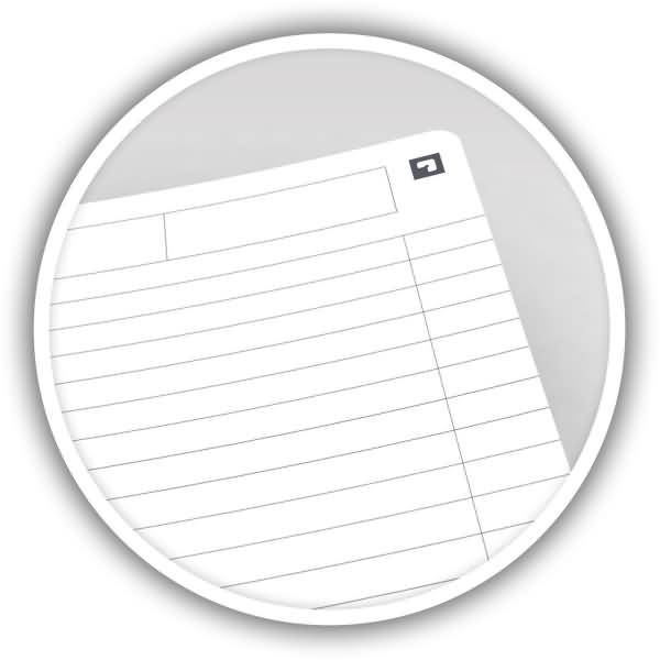 Kollegblock Office Essential B5 Softcover 90g/qm 90 Blatt liniert