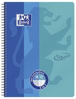 Oxford 400101422, Muster, Blau, A4+, 80 Blätter, Matt, 70 g/m²