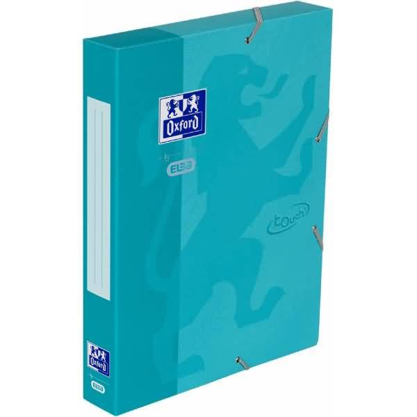Sammelbox A4+ inkl. 3 Einschlagklappen aqua