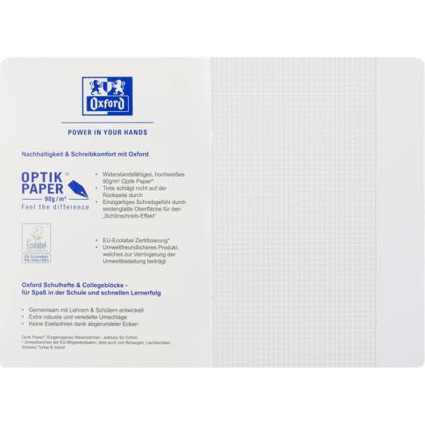 Schulheft Touch A4 Lineatur 26 16 Blatt 90g/qm Optik Paper sonnengelb