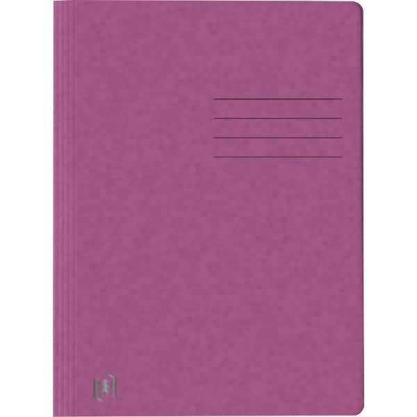 Schnellhefter Top File+ A4 Karton 390g kaufm. und Amtsheftung violett