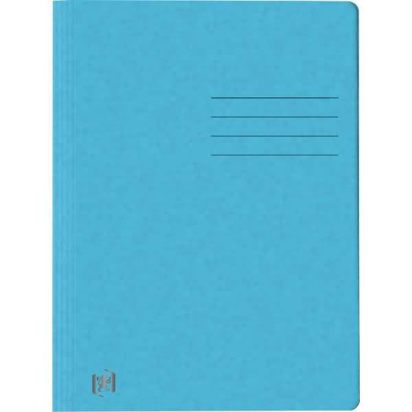 Schnellhefter Top File+ A4 Karton 390g kaufm. und Amtsheftung aqua