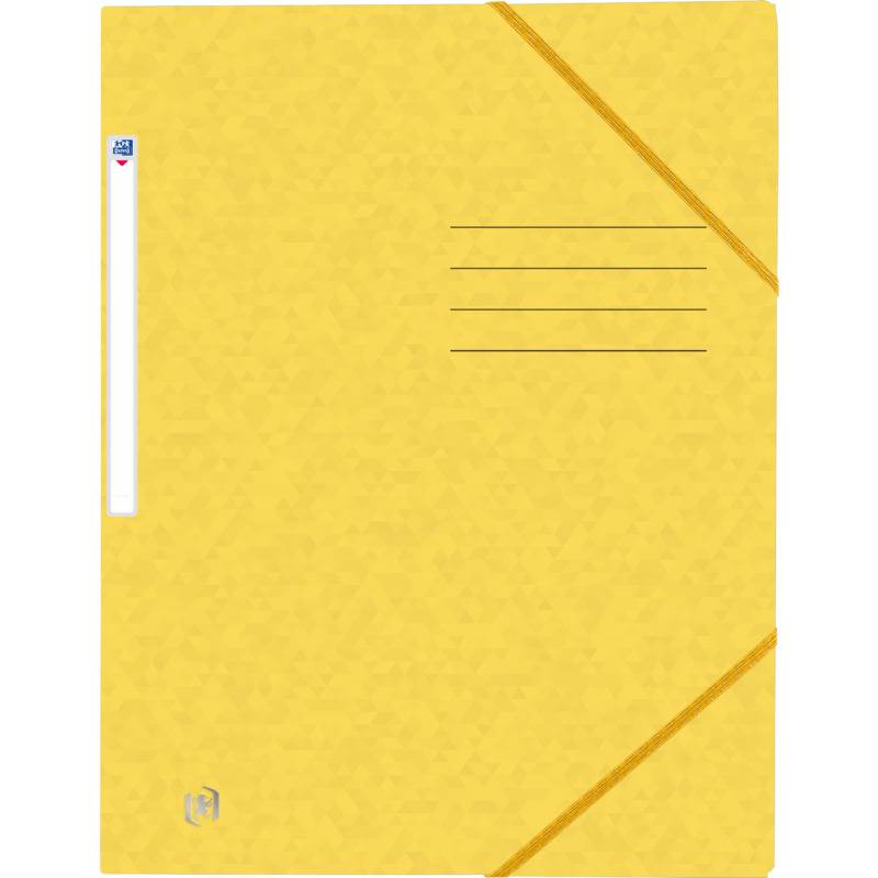 Oxford Eckspannermappe Top File+, DIN A4, gelb