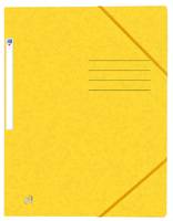 Oxford 400116265, Konventioneller Dateiordner, A4, Karton, Gelb, Landschaftsportrait, 390 g/m²