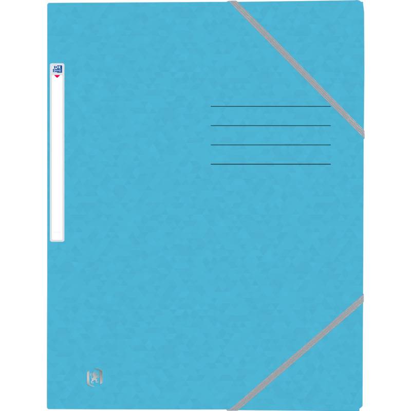 Oxford Eckspannermappe Top File+, DIN A4, hellblau