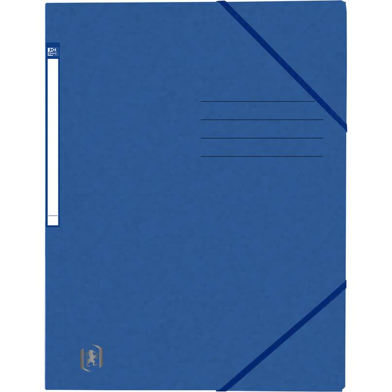 Oxford Eckspannermappe Top File+, DIN A4, blau