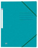 Oxford 400116326, Konventioneller Dateiordner, A4, Karton, Aqua-Farbe, Landschaftsportrait, 200 Blätter