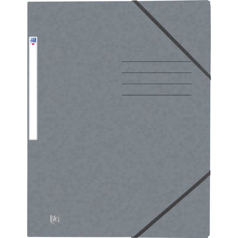 Oxford Eckspannermappe Top File+, DIN A4, grau