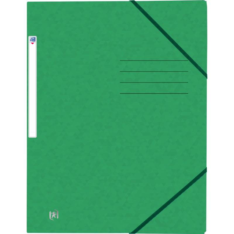 Oxford Eckspannermappe Top File+, DIN A4, grün