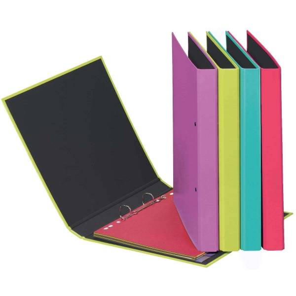 Ringbuch A5 20mm 2 Ringe farbig sortiert