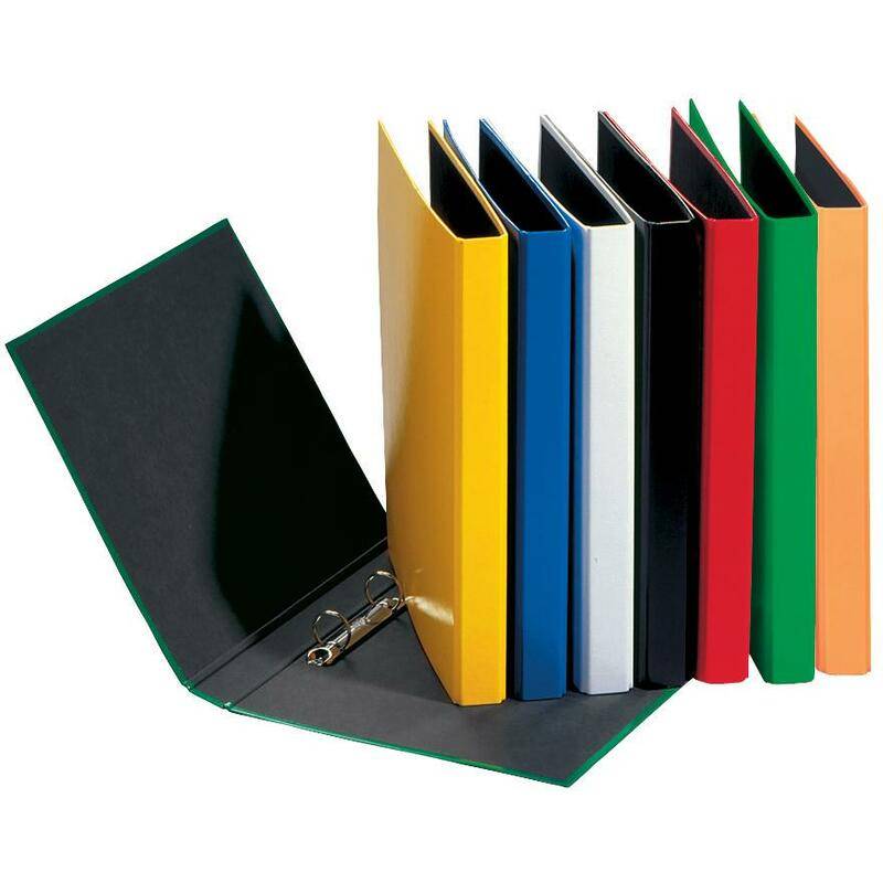 PAGNA Ringbuch "Basic Colours", 2 Ring-Mechanik, sortiert