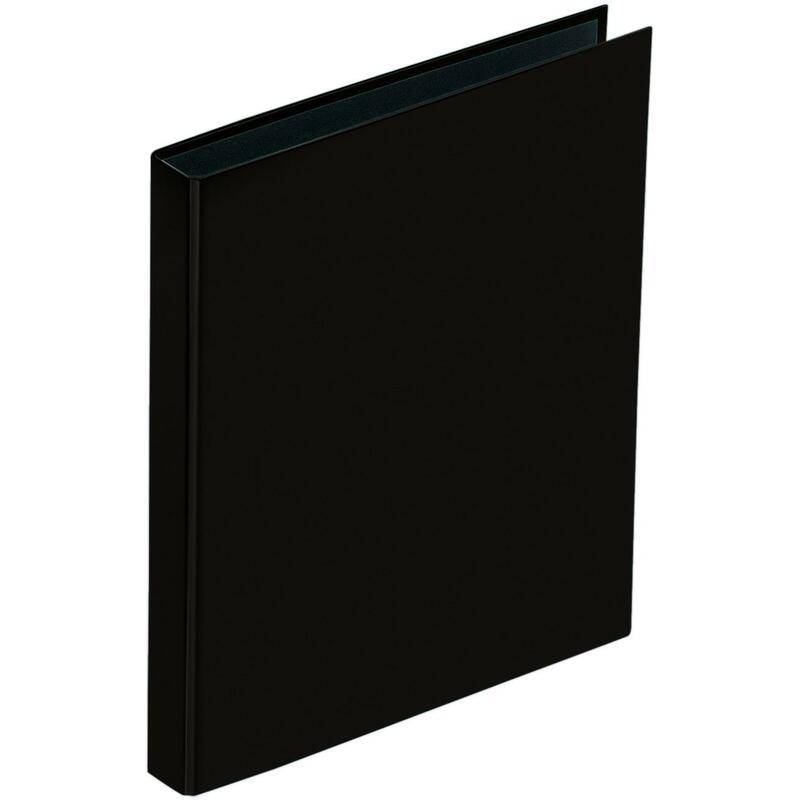 PAGNA Ringbuch "Basic Colours", 2 Bügel-Mechanik, schwarz