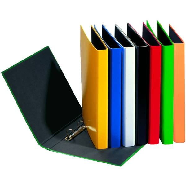 Ringbuch A4 25mm 2 Ringe sortiert