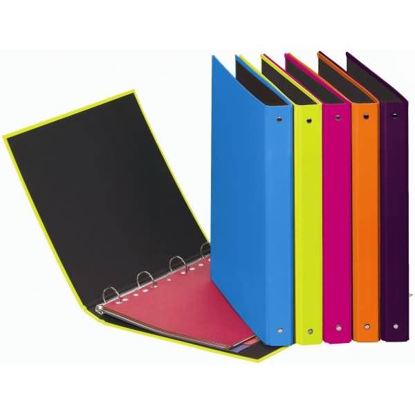 Ringbuch A4 25mm 4 Ringe sortiert