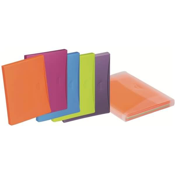 Heftbox Lucy Colours A4 PP farbig sortiert