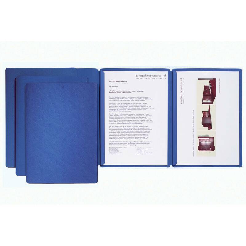 PAGNA Präsentations- / Bewerbungsmappe "Sprint", blau