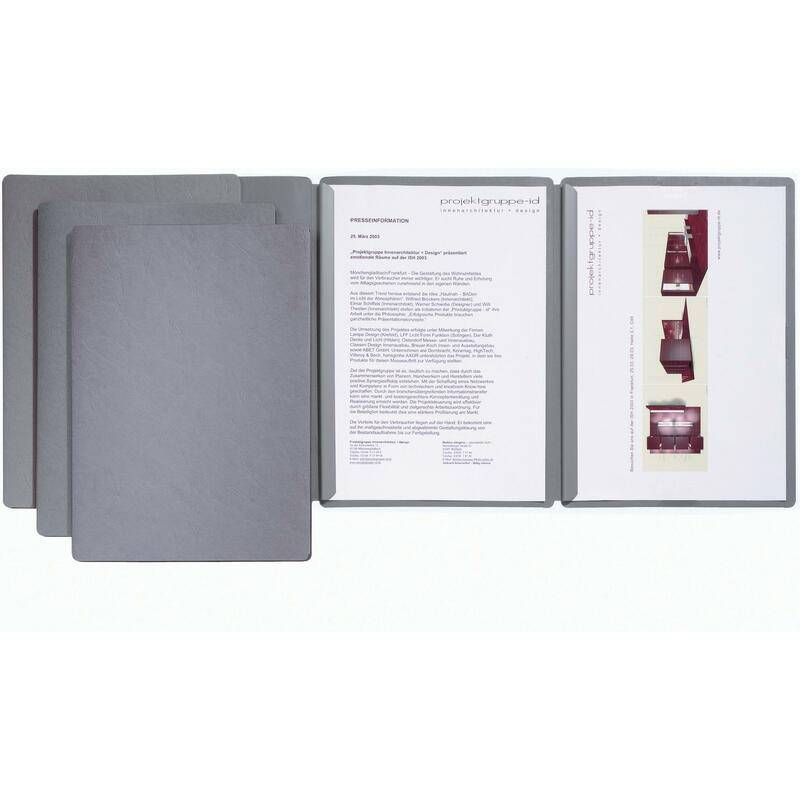 PAGNA Präsentations- / Bewerbungsmappe "Sprint", grau