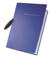 Pagna Bewerbungsmappe Swing DIN A4 blau - Bürokleinmaterial - Bürokleinmaterial