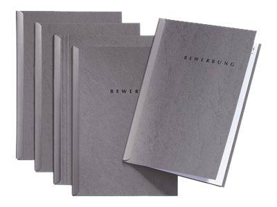 Pagna Basic Start - Klemmleistenordner - Grau (Packung mit 5)