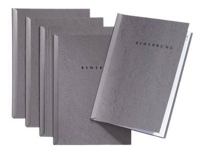 Pagna Basic Start - Klemmleistenordner - Grau (Packung mit 5)