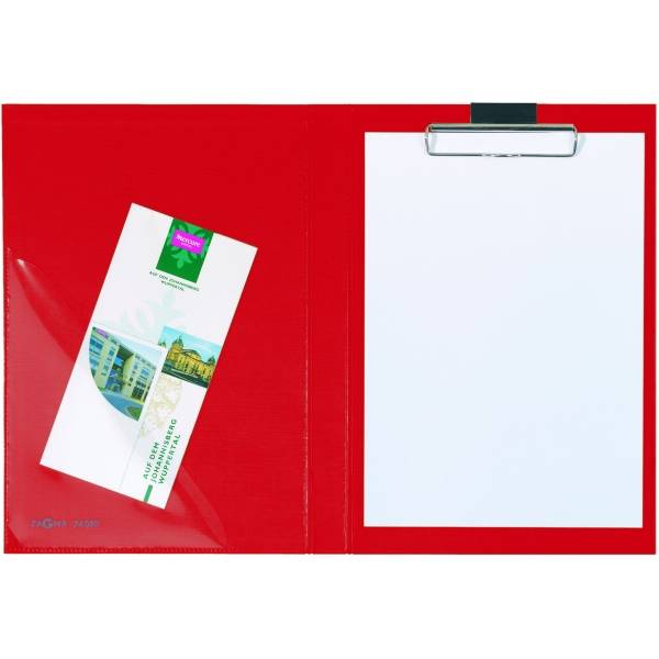 Blockmappe A4 Color rot