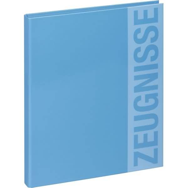 Zeugnismappe A4 20 Hüllen farbig sortiert
