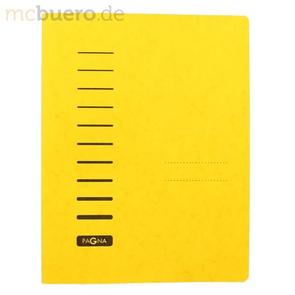 Schnellhefter A4 gelb