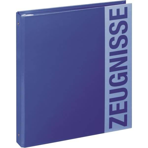 Zeugnisringbuch A4 4 Ringe 20 Hüllen farbig sortiert