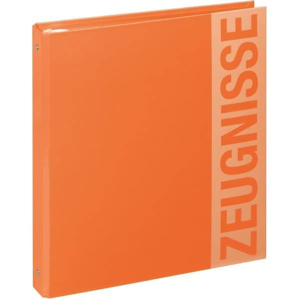 Zeugnisringbuch A4 4 Ringe 20 Hüllen farbig sortiert