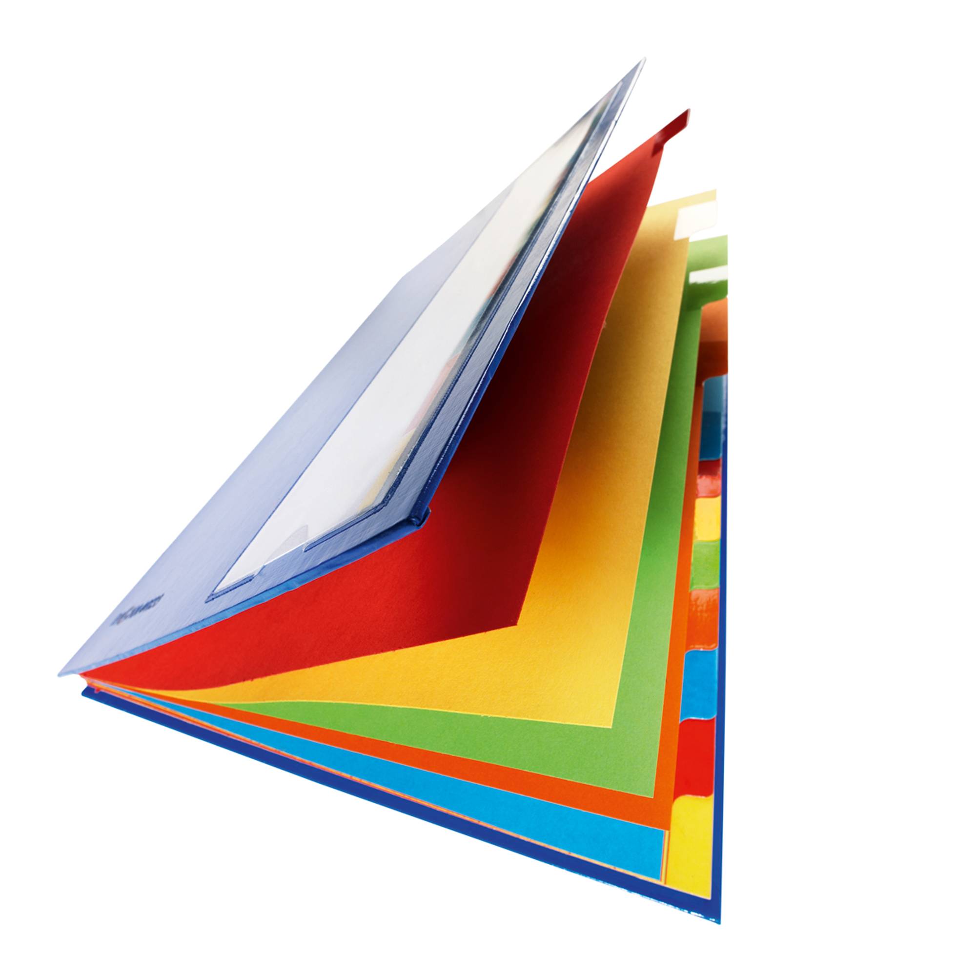 PAGNA Ordnungsmappe Deskorganizer 44171-02 DIN A4 7Fächer blau