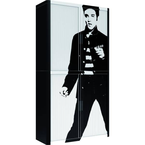 Rollladenschrank easyoffice BxTxH 86x37,5x204cm Elvis