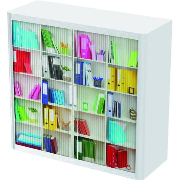 Rollladenschrank easyoffice BxTxH 86x37,5x104cm Regal