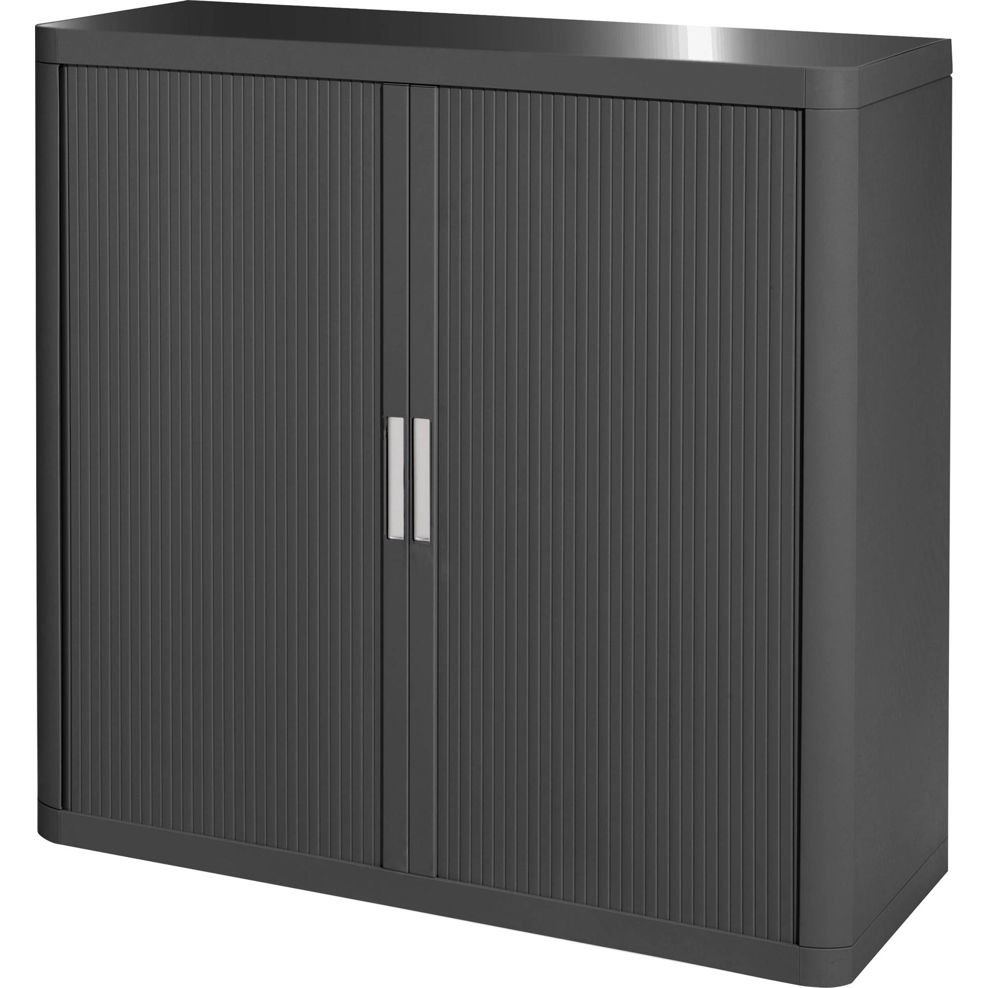 Rollladenschrank easyoffice BxTxH 86x37,5x104cm anthrazit/anthrazit