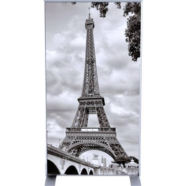 Trennwand HxBxT: 174x94x39cm Dekor Eifelturm