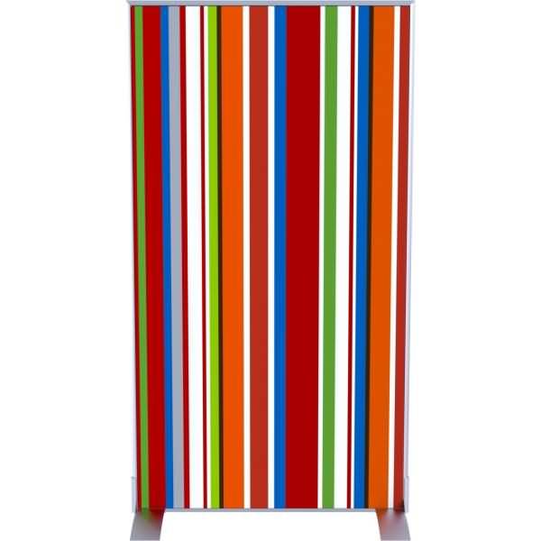 Trennwand HxBxT: 174x94x39cm Dekor Streifen