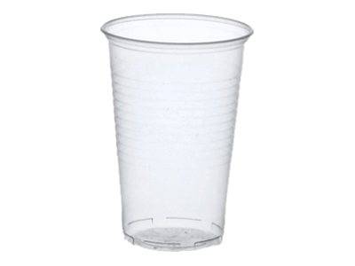 PAPSTAR Tasse - Grösse 7.03 cm - Höhe 9.9 cm - 0.2 L - Einweg - klar (Packung mit 100)