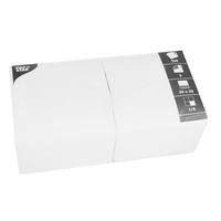 PAPSTAR - Serviette - Grösse 33 x 33 cm - Einweg - weiß (Packung mit 250)