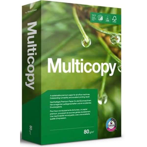 Kopierpapier Multicopy A3 80g/qm weiß VE=500 Blatt